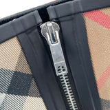 バーバリー BURBERRY チェック切替ラバーブーツ ブラック レディース レインシューズ