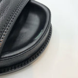 シャネル CHANEL マルチカラーロゴレザーフラットサンダル Q38933 レザー レディース サンダル