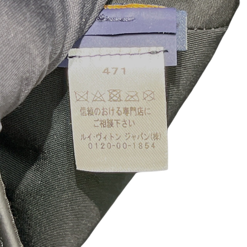 ルイ・ヴィトン LOUIS VUITTON モノグラムシャドウレザーキャップ M76581 ブラック レザー メンズ その他ファッション雑貨