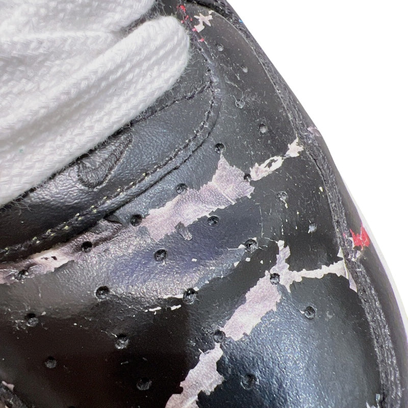 ナイキ NIKE × PEACEMINUSONE エアフォース1 PARANOISE AQ3692-004 ブラック レザー メンズ スニーカー