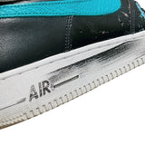 ナイキ NIKE × PEACEMINUSONE エアフォース1 PARANOISE AQ3692-004 ブラック レザー メンズ スニーカー