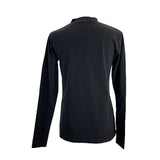 バレンシアガ BALENCIAGA ロゴプリント長袖Tシャツ 620966 ブラック コットン メンズ 長袖Ｔシャツ
