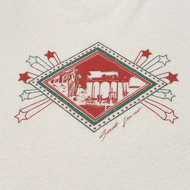 サンローラン SAINT LAURENT プリントTシャツ 603303 コットン メンズ 半袖Ｔシャツ