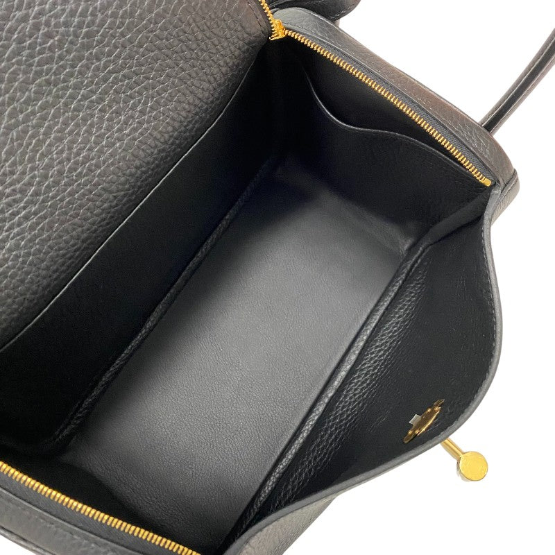 エルメス HERMES リンディ26 K刻 ブラック ゴールド金具 トリヨン レディース ショルダーバッグ