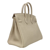 エルメス HERMES バーキン25 B刻 クレ PG金具 トゴ レディース ハンドバッグ