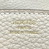 エルメス HERMES バーキン25 B刻 クレ PG金具 トゴ レディース ハンドバッグ