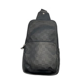 ルイ・ヴィトン LOUIS VUITTON アヴェニュー スリングバッグ N41720 ブラック ダミエ・アンフィニ メンズ ボディバッグ