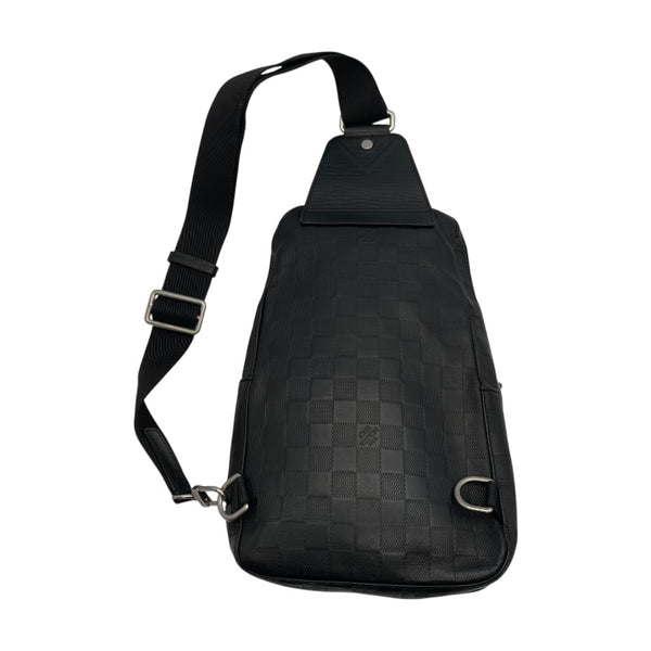 ルイ・ヴィトン LOUIS VUITTON アヴェニュー スリングバッグ N41720 ブラック ダミエ・アンフィニ メンズ ボディバッグ