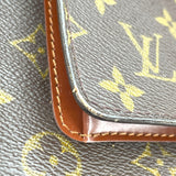 ルイ・ヴィトン LOUIS VUITTON モンソー M51185 ブラウン モノグラム メンズ ショルダーバッグ