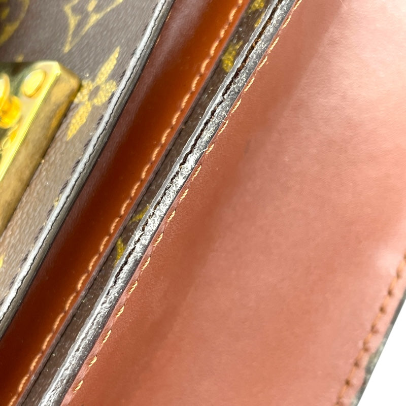 ルイ・ヴィトン LOUIS VUITTON モンソー M51185 ブラウン モノグラム メンズ ショルダーバッグ