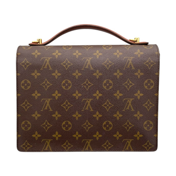 ルイ・ヴィトン LOUIS VUITTON モンソー M51185 ブラウン モノグラム メンズ ショルダーバッグ