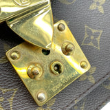 ルイ・ヴィトン LOUIS VUITTON モンソー M51185 ブラウン モノグラム メンズ ショルダーバッグ