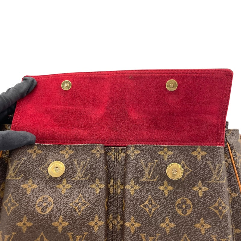 ルイ・ヴィトン LOUIS VUITTON ヴィバ・シテGM M51163 ブラウン モノグラムキャンバス レディース ショルダーバッグ