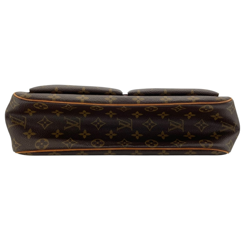 ルイ・ヴィトン LOUIS VUITTON ヴィバ・シテGM M51163 ブラウン モノグラムキャンバス レディース ショルダーバッグ