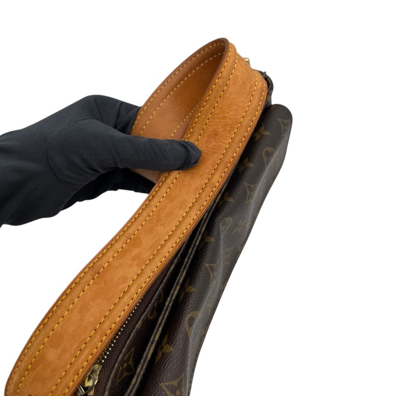 ルイ・ヴィトン LOUIS VUITTON ヴィバ・シテGM M51163 ブラウン モノグラムキャンバス レディース ショルダーバッグ