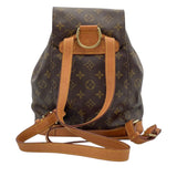 ルイ・ヴィトン LOUIS VUITTON モンスリMM M51136 ブラウン モノグラム・キャンバス レディース リュック・デイパック