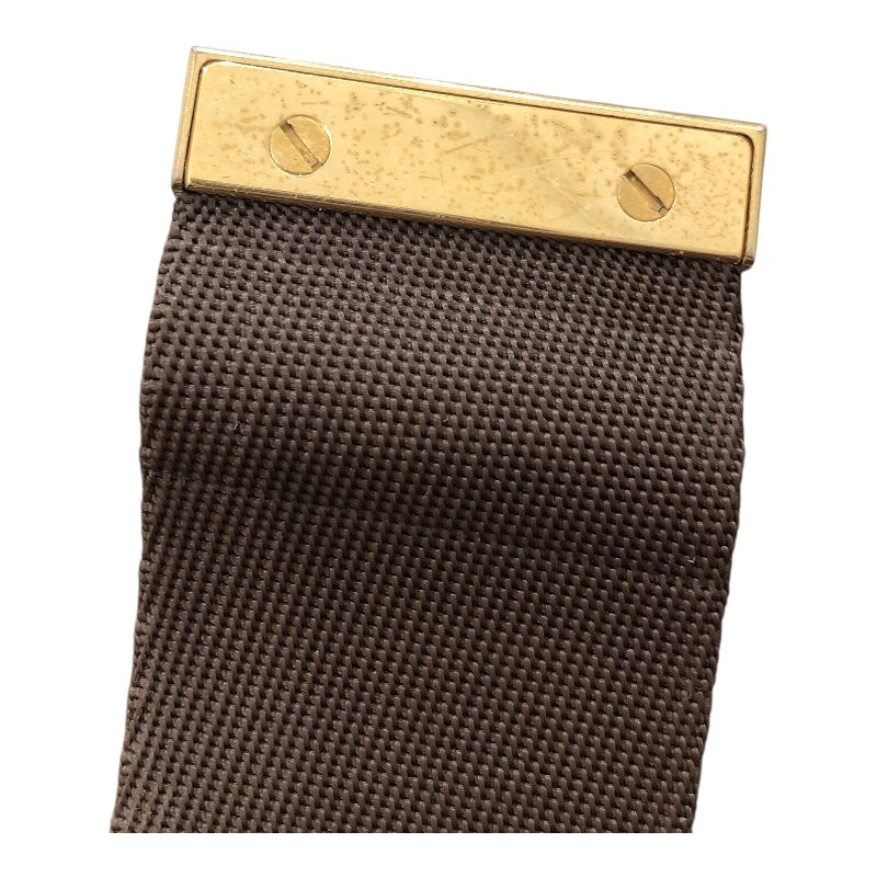 ルイ・ヴィトン LOUIS VUITTON ジェロニモス N51994 ブラウン ダミエ・エベヌ ユニセックス ウエストバッグ