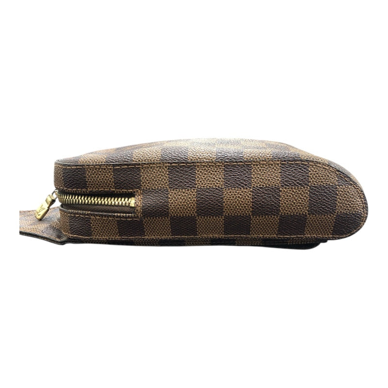 ルイ・ヴィトン LOUIS VUITTON ジェロニモス N51994 ブラウン ダミエ・エベヌ ユニセックス ウエストバッグ