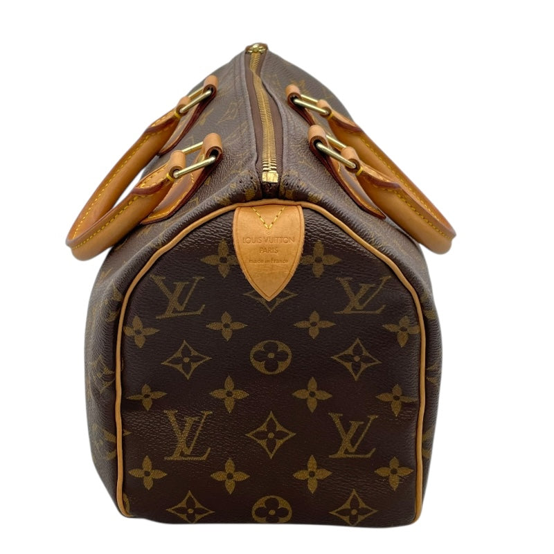 ルイ・ヴィトン LOUIS VUITTON スピーディ25 M41528 ブラウン モノグラム・キャンバス レディース ボストンバッグ