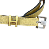 エルメス HERMES ポップH15　80cm ジョーㇴプッサン ヴォーエプソン レディース ベルト