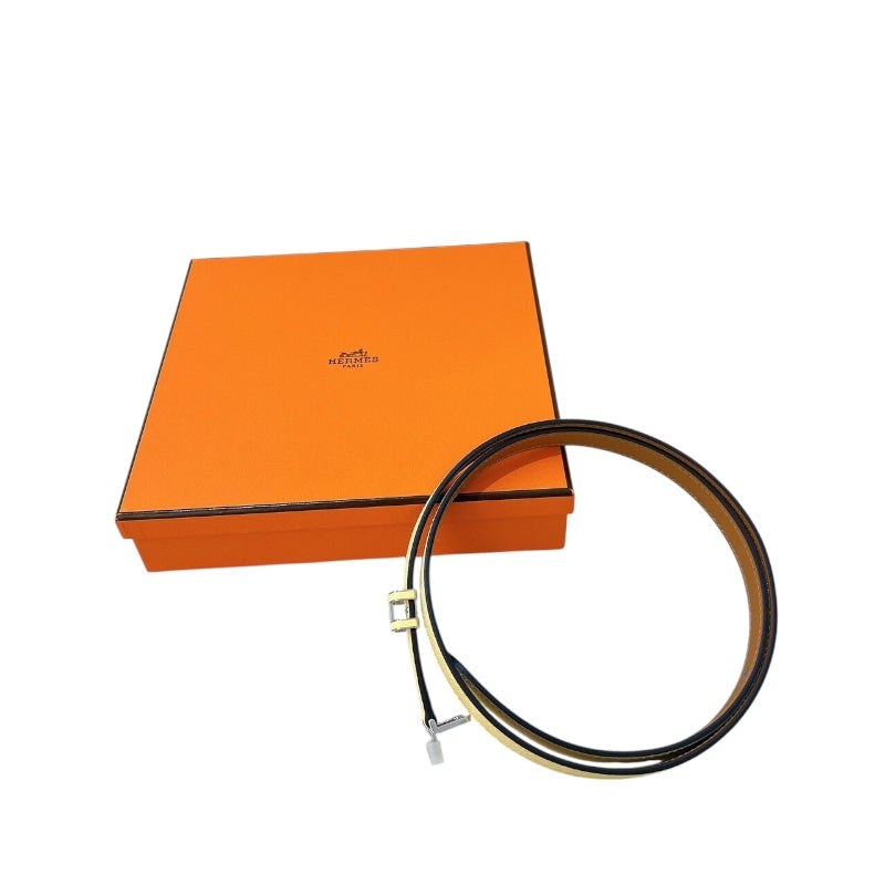 エルメス HERMES ポップH15　80cm ジョーㇴプッサン ヴォーエプソン レディース ベルト