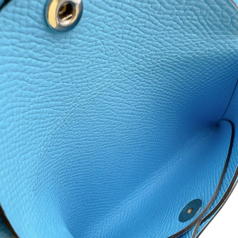 エルメス HERMES カルヴィデュオ B刻 (2023年製) セレステ