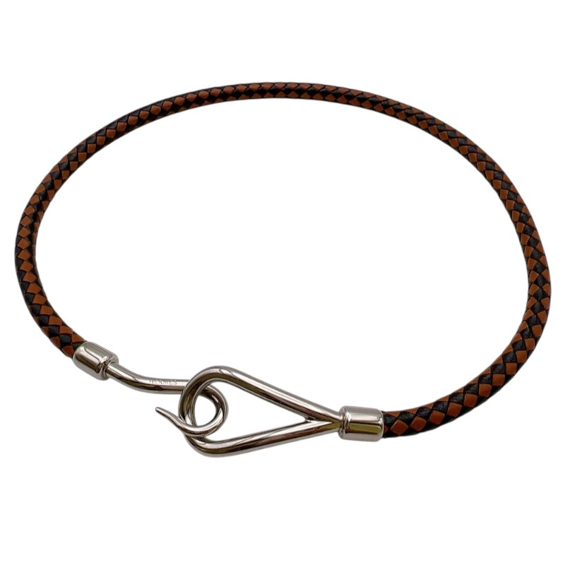エルメス HERMES ジャンボチョーカー/ブレスレット ブラウン