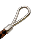 エルメス HERMES ジャンボチョーカー/ブレスレット ブラウン　シルバー金具 レザー・メタル ユニセックス ブレスレット