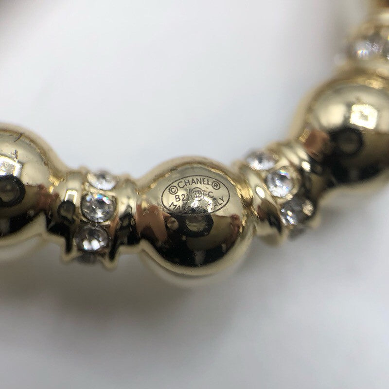 シャネル CHANEL ココマーク　サークルピアス メタル・ストラス・パール アクセサリー