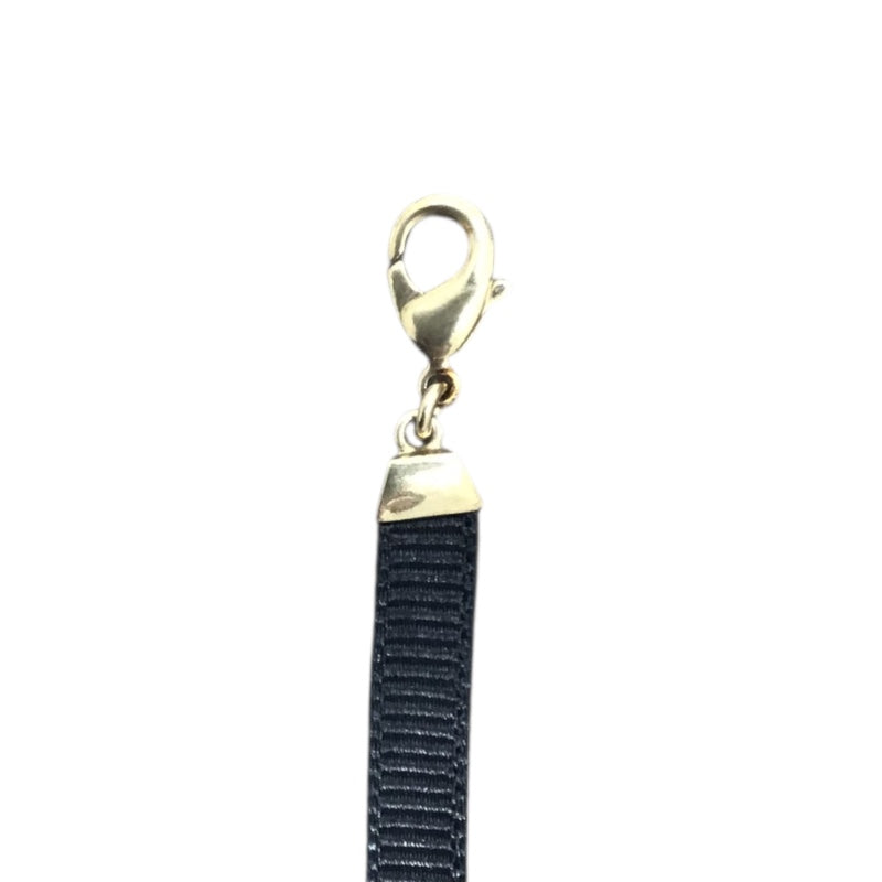 クリスチャン・ディオール Christian Dior PLANDEPARIS チョーカー ブラック・ゴールド メタル　ラインストーン　パール　GD アクセサリー