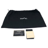 シャネル CHANEL ココマーク ハーフムーン チェーンウォレット A40033 レッドオレンジ キャビア レディース ショルダーバッグ
