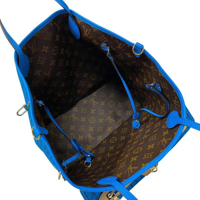 ルイ・ヴィトン LOUIS VUITTON ネヴァーフル・インサイドアウトMM M13753 ガストンブルー レディース トートバッグ