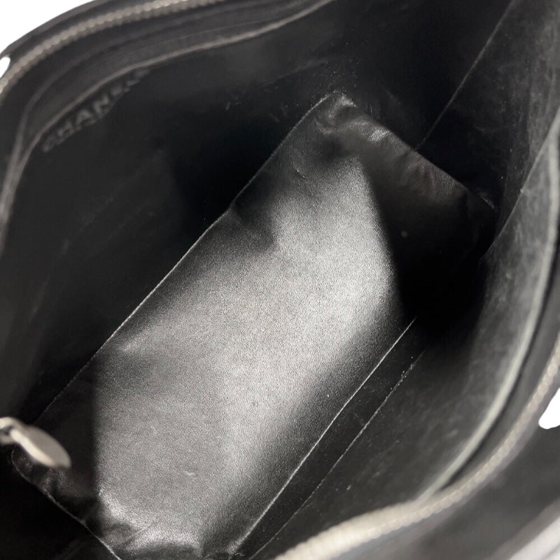 シャネル CHANEL 復刻トート A01804   ブラック シルバー金具 キャビアスキン レディース ハンドバッグ