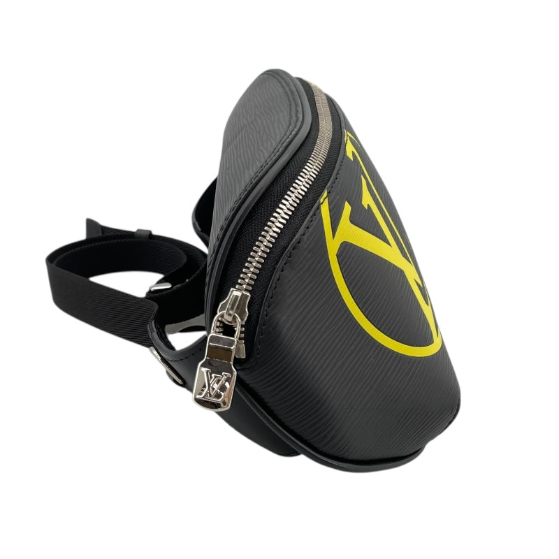 ルイ・ヴィトン LOUIS VUITTON バムバッグ M55131 ブラック エピレザー メンズ ウエストバッグ
