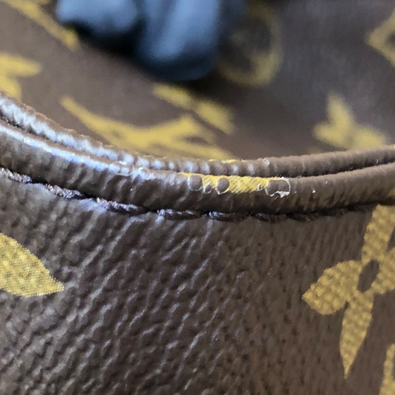 ルイ・ヴィトン LOUIS VUITTON サックプラPM M46263 ブラウン/ゴールド金具 モノグラム ユニセックス トートバッグ
