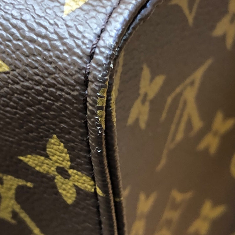 ルイ・ヴィトン LOUIS VUITTON サックプラPM M46263 ブラウン/ゴールド金具 モノグラム ユニセックス トートバッグ