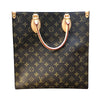 ルイ・ヴィトン LOUIS VUITTON サックプラPM M46263 ブラウン/ゴールド金具 モノグラム ユニセックス トートバッグ