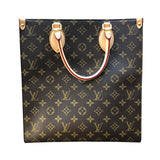 ルイ・ヴィトン LOUIS VUITTON サックプラPM M46263 ブラウン/ゴールド金具 モノグラム ユニセックス トートバッグ