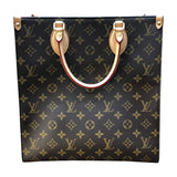 ルイ・ヴィトン LOUIS VUITTON サックプラPM M46263 ブラウン/ゴールド金具 モノグラム ユニセックス トートバッグ