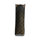 ルイ・ヴィトン LOUIS VUITTON サックプラPM M46263 ブラウン/ゴールド金具 モノグラム ユニセックス トートバッグ