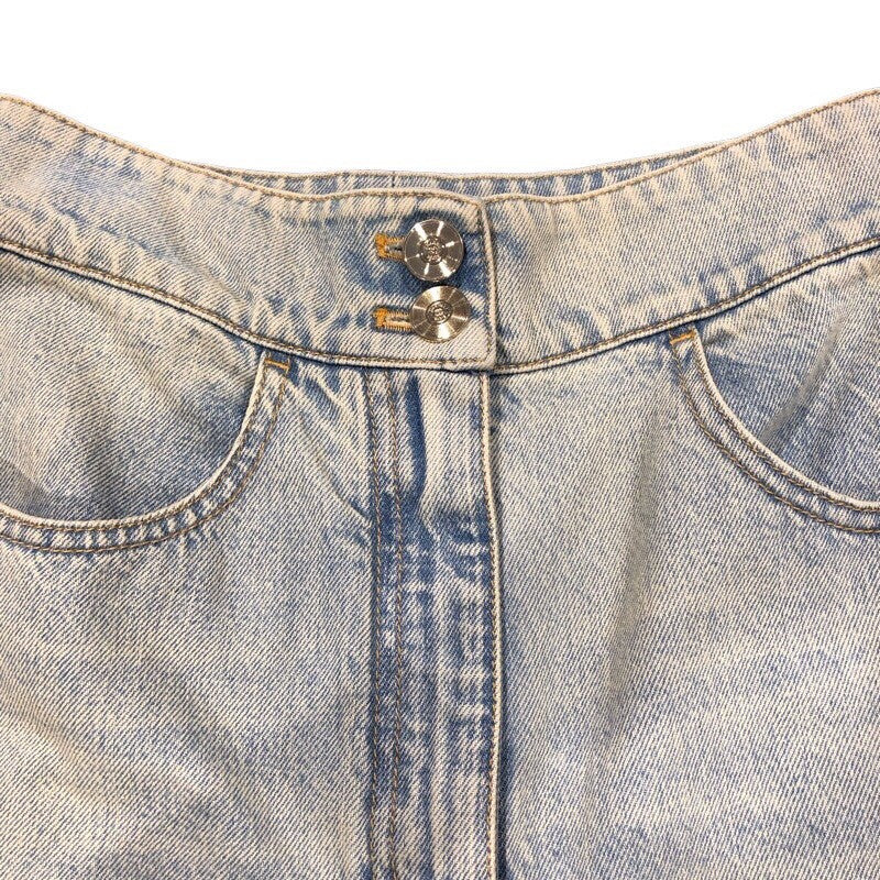 シャネル CHANEL ワイドデニムパンツ P70188 コットン レディース パンツ