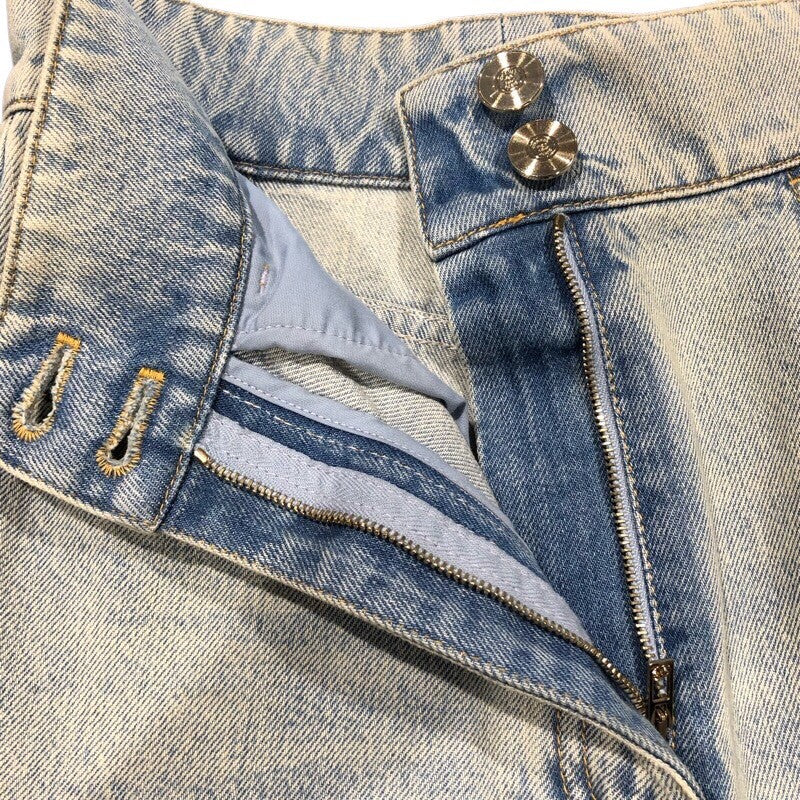 シャネル CHANEL ワイドデニムパンツ P70188 コットン レディース パンツ