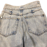 シャネル CHANEL ワイドデニムパンツ P70188 コットン レディース パンツ