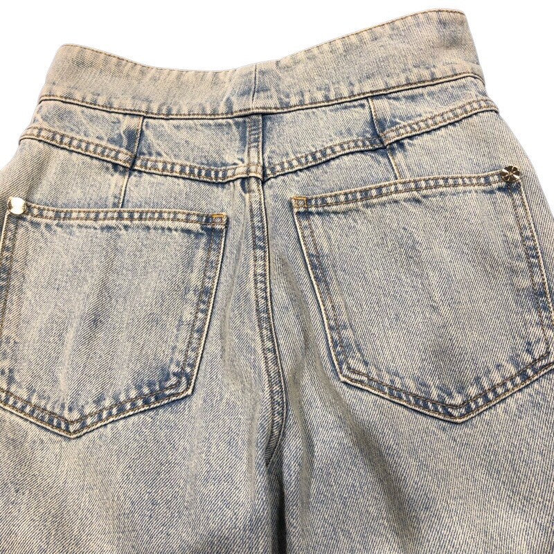 シャネル CHANEL ワイドデニムパンツ P70188 コットン レディース パンツ