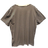 モンクレール MONCLER ボーダーロゴプリントTシャツ G10918C7E010829GR コットン メンズ 半袖Ｔシャツ