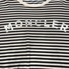 モンクレール MONCLER ボーダーロゴプリントTシャツ G10918C7E010829GR コットン メンズ 半袖Ｔシャツ