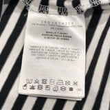 モンクレール MONCLER ボーダーロゴプリントTシャツ G10918C7E010829GR コットン メンズ 半袖Ｔシャツ