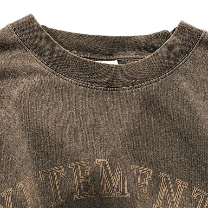ヴェトモン VETEMENTS ロイヤルロゴルーズフィットTシャツ メンズ 半袖Ｔシャツ