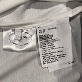 プラダ PRADA ノースリーブワンピース 3501B ホワイト コットン レディース ワンピース