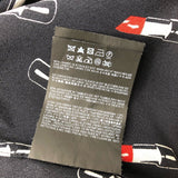 サンローラン SAINT LAURENT リップ柄シルクシャツ 395733 Y343J シルク レディース 長袖シャツ
